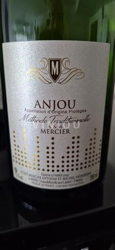 Thung lũng sông Loire Anjou A&M Mercier Méthode Traditionnelle Không niên vụ