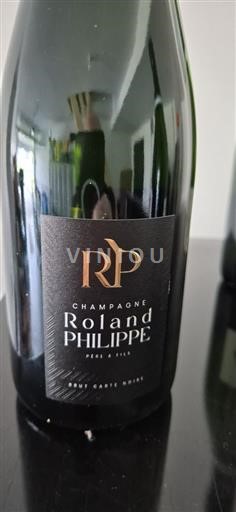 Champaña Champán Roland Philippe Brut Carte Noire Sin añada