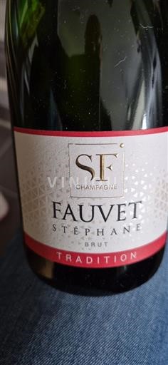 Champagne Sâm-panh Fauvet Stéphane Tradition Không niên vụ