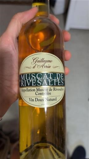 Roussillon Muscat de Rivesaltes Guillaume Arria Non-Vintage