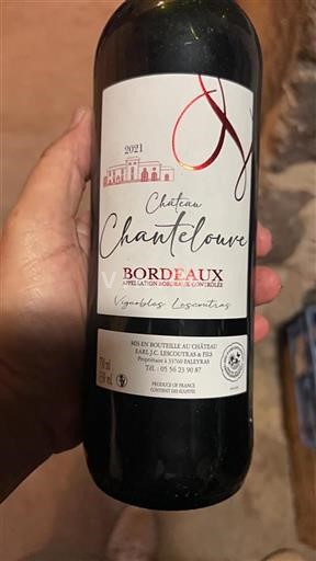 Bordeaux Château Chantelouve 2021