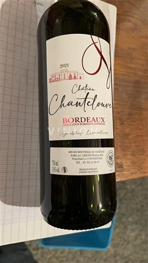 Bordeaux Château Chantelouve 2021
