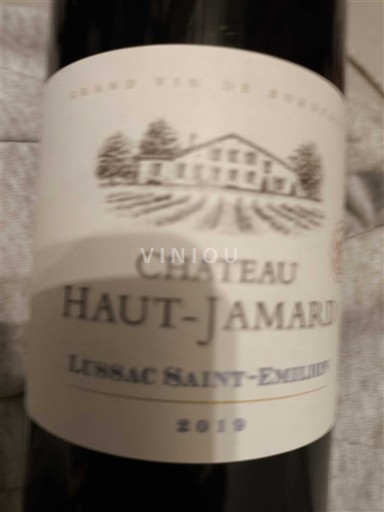 Bordeaux Lussac-saint-émilion Château Haut-Jamard 2019