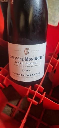 Borgogna Chassagne-Montrachet Premier Cru Domaine Fontaine-Gagnard Morgeot 2003