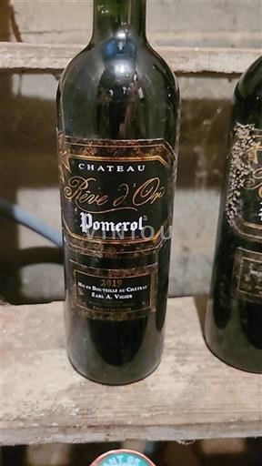 Bordeaux Pomerol Château Rêve Or 2019