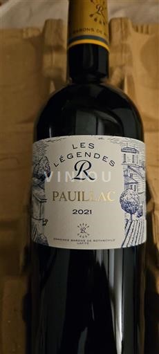 Bordeaux Pauillac Domaine S Barons de Rothschild Lafite Les Légendes 2021