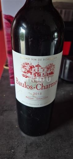Burdeos Pessac-Léognan Château Baulos-Charmes 2015