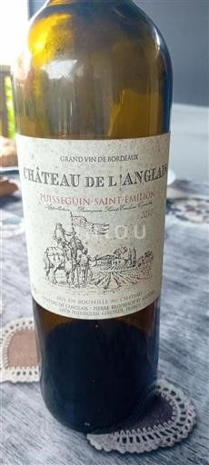Bordeaux Puisseguin-saint-émilion Château L'Anglais 2010
