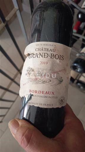Bordeaux Château Grand Bois 2019
