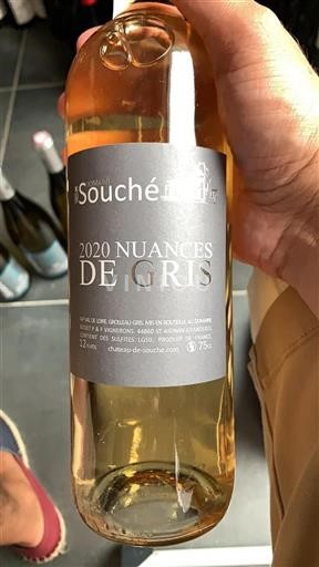 Dolina Loare Domaine Souché Nuances de Gris 2020