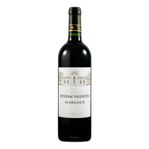 Bordeaux Margaux Château Deyrem Valentin 2014