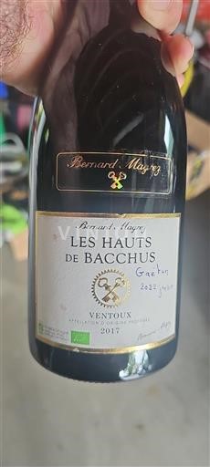 Rhône Valley Ventoux Bernard Magrez Les Hauts de Bacchus 2017