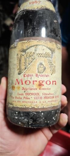 Beaujolais Morgon Louis Ducroux Réservée 1987