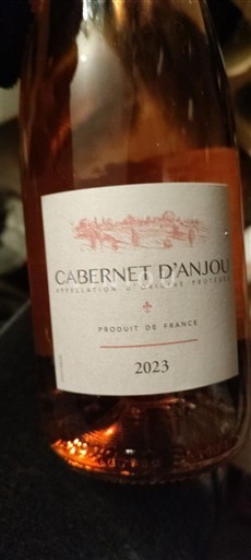 Valle della Loira Cabernet d'Anjou La compagnie de la vallée de la Loire 2023