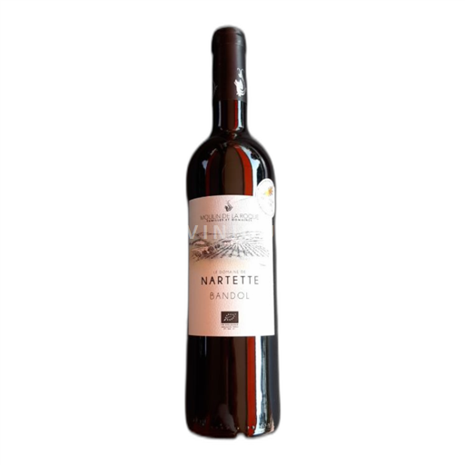 Vin Rouge sec Le Domaine de Nartette Moulin de la Roque 2019 France Provence Bandol AOC bio
