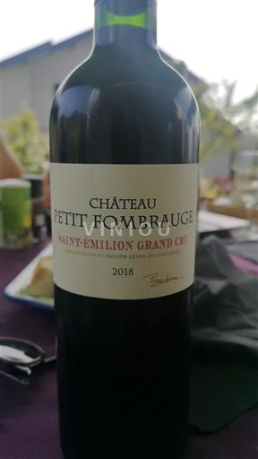 Bordeaux Saint-Émilion Grand Cru Grand Cru Château Petit Fombrauge 2018
