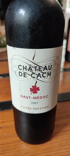 Bordeaux Haut-Médoc Château Cach Prestige 2017