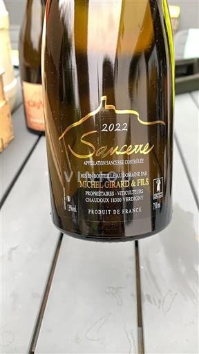 Valle della Loira Sancerre Michel Girard & Fils 2022
