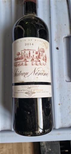 Bordeaux Côtes-de-Bordeaux Château Nénine 2014