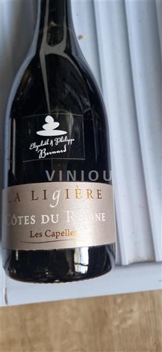 Rhônetal Côtes du Rhône La Ligière Les Capelles 2016