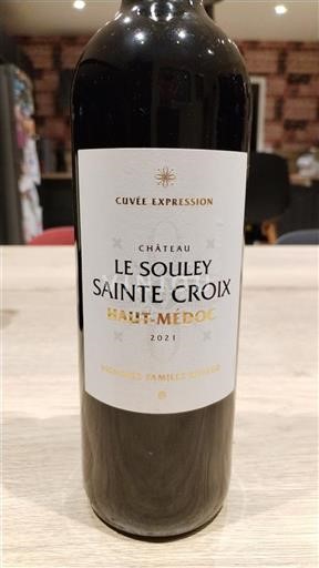 Bordéus Haut-Médoc Château Le Souley Sainte Croix Expression 2021