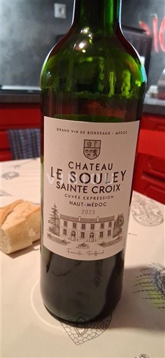Bordeaux Haut-Médoc Château Le Souley Sainte Croix Expression 2021
