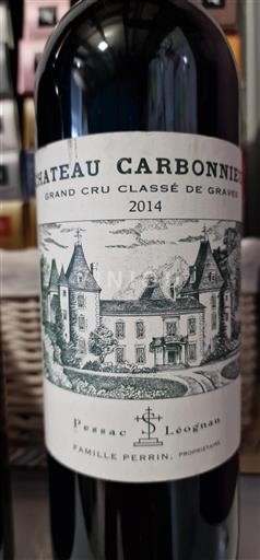 Burdeos Pessac-Léognan Grand Cru Château Carbonnieux 2014