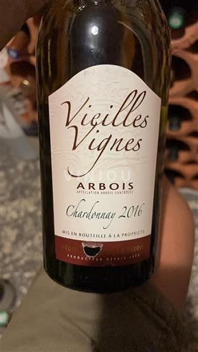 Jura Arbois Fruitière Vinicole Arbois Vieilles Vignes 2016