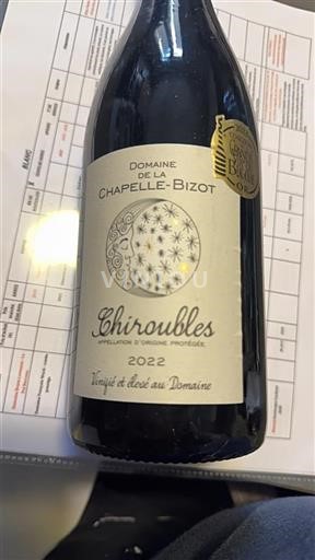 Beaujolais Chiroubles Domaine La Chapelle-Bizot 2022