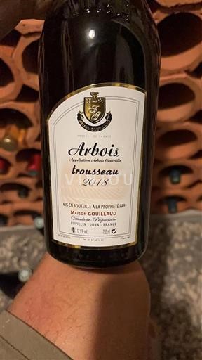 Jura Arbois Maison Gouilloud Trousseau 2018