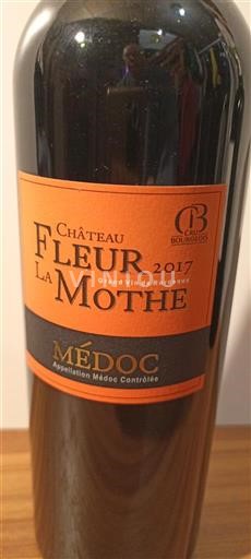 Bordeaux Médoc Château Fleur La Mothe 2017