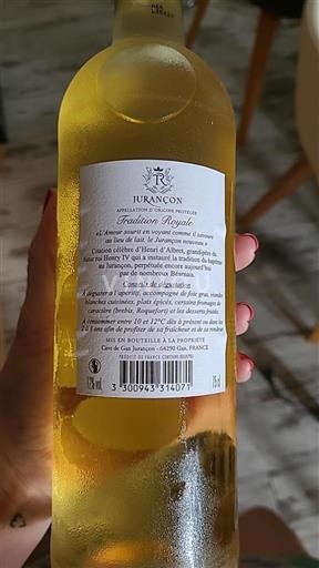 Jihozápad Jurançon Cave de Gan Jurançon Tradition Royale 2023