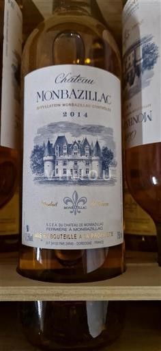 Sydväst Monbazillac Château Monbazillac 2014
