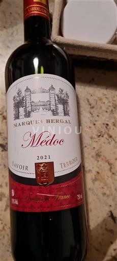 Burdeos Médoc Marquis Bergal 2021