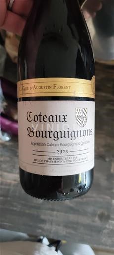 Burgundi Burgundin rinteet La cave Augustin Florent 2023