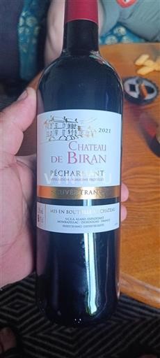 Südwestfrankreich Pécharmant Château Biran Tran 2021