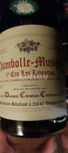 Burgundy Chambolle-Musigny Premier Cru Domaine Christian Confuron Les Lavrottes 2014
