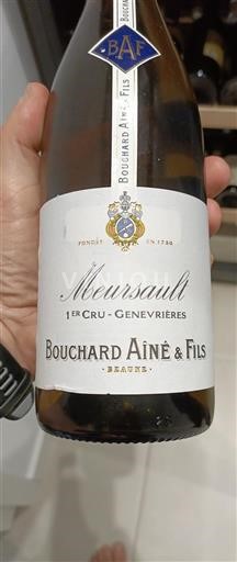 Bourgondië Meursault Premier Cru Bouchard Aîné & Fils Genevrières 2008