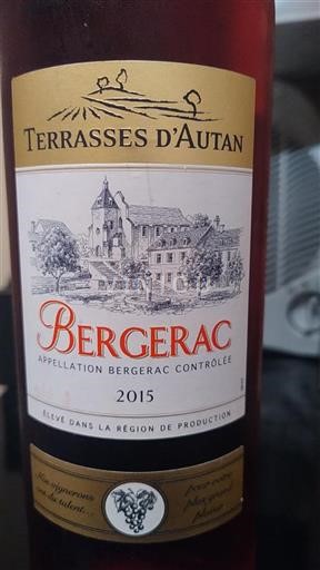 Sydvestfrankrig Bergerac Terrasses Autan 2015