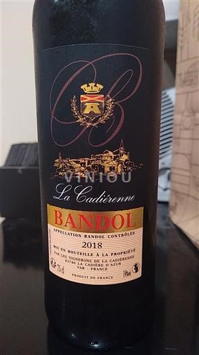 Provence Bandol La Cadiérenne 2018