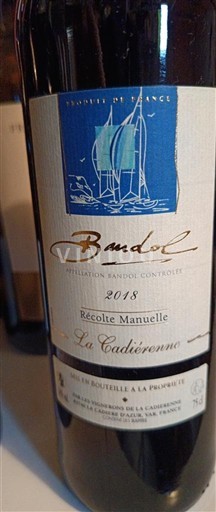 Provence Bandol La Cadiérenne 2018