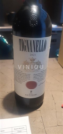 Tuscany Not Specified Antinori Tignanello 2021