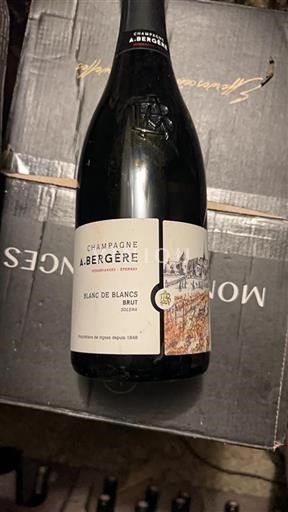Champaña Champán A. Bergère Blanc de Blancs 2020