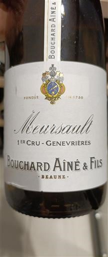 Bourgondië Meursault Premier Cru Bouchard Aîné & Fils Meursault 1er Cru - Genevrières 2008