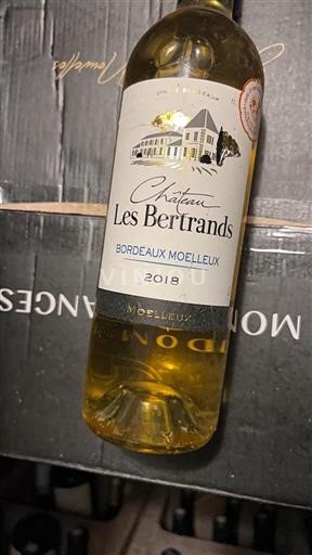 Bordeaux Unspecified Château Les Bertrands 2018