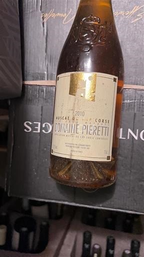 Korsika Muscat du Cap Corse Domaine Pieretti 2010
