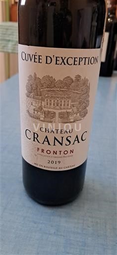 Tây Nam Fronton Château Cransac d'Exception 2019