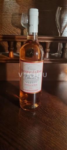 Burdeos Bordeaux rosado Château Mouchac La Rame 2023