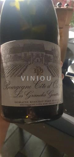 Burgundsko Burgundsko Côte d'Or Domaine Rougeot Père et Fils Les Grandes Gouttes 2020