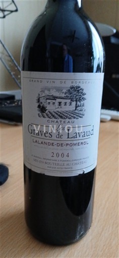 Burdeos Lalande-de-Pomerol Château Les Graves de Lavaud 2004
